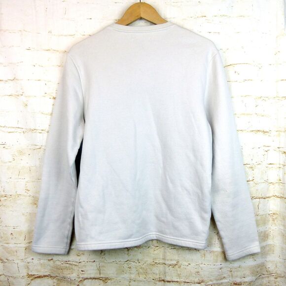 INC International Concepts Sweatshirt Mens M Ivory All Or Nothing Tiger Graphic - Picture 8 of 12